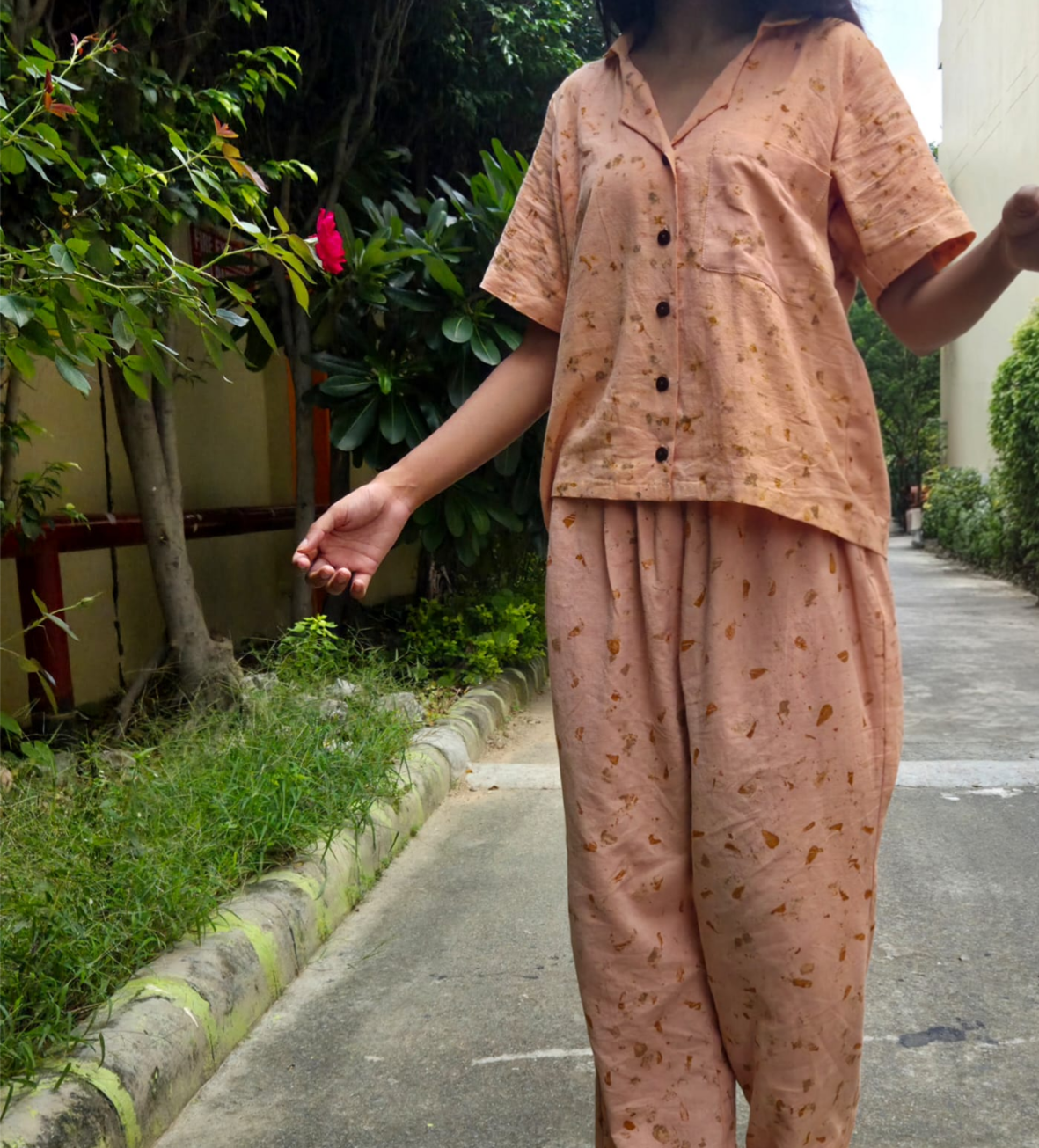 Khadi Cotton Night Suit